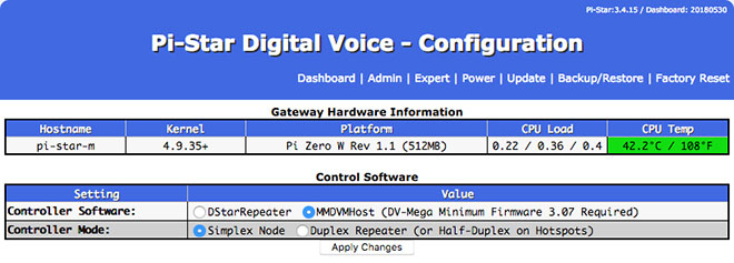 Basic configuration settings - Control Software Basic configuration settings - Control Software